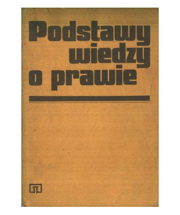 Podstawy wiedzy o prawie