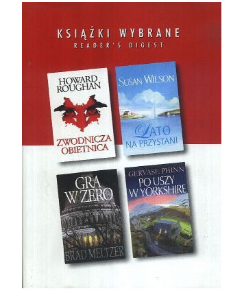 Książki wybrane: Gra w zero, Lato na przystani, Zwodnicza obietnica, Po uszy w Yorkshire