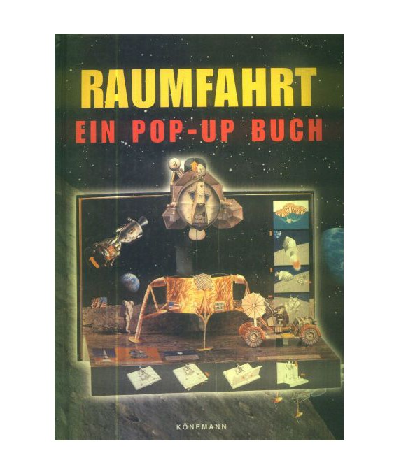 Raumfahrt ein Pop-up Buch