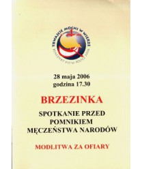 Brzezinka. Spotkanie przed Pomnikiem Męczeństwa Narodów