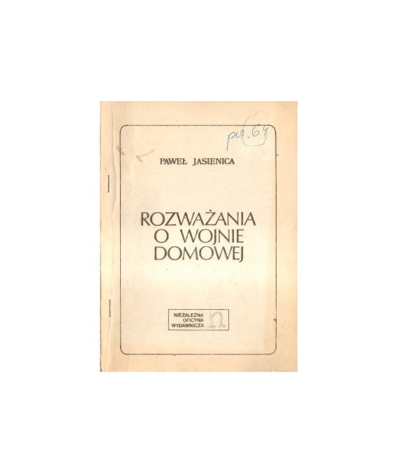 Rozważania o wojnie domowej