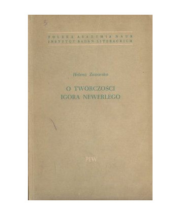 O twórczości Igora Newerlego