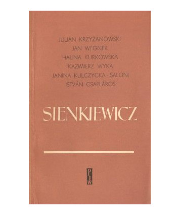 Sienkiewicz. Odczyty