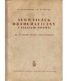 Słowniczek ortograficzny z zasadami pisowni dla uczniów szkoły podstawowej