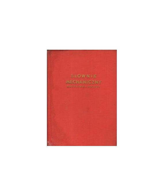 Słownik mechaniczny rosyjsko-polski