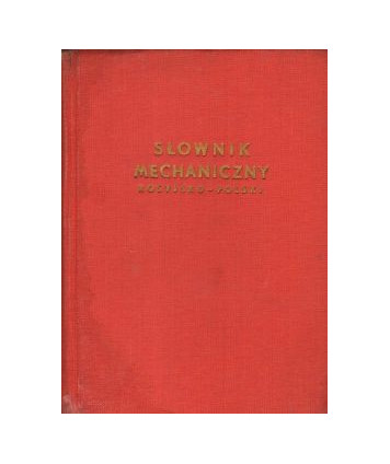 Słownik mechaniczny rosyjsko-polski