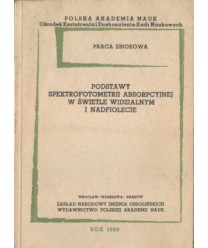 Podstawy spektrofotometrii absorpcyjnej w świetle widzialnym i nadfiolecie