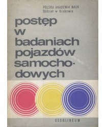 Postęp w badaniach pojazdów samochodowych