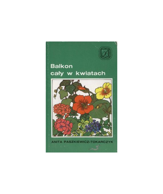 Balkon cały w kwiatach