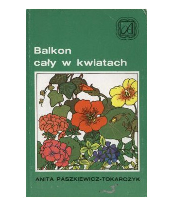 Balkon cały w kwiatach
