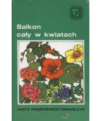 Balkon cały w kwiatach