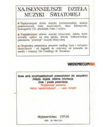 Najsłynniejsze dzieła muzyki światowej. Leksykon muzyki instrumentalnej