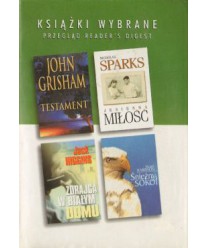Książki wybrane: Testament, Jesienna miłość, Zdrajca w Białym Domu, Śnieżny sokół