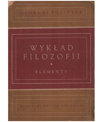Wykład filozofii. Elementy