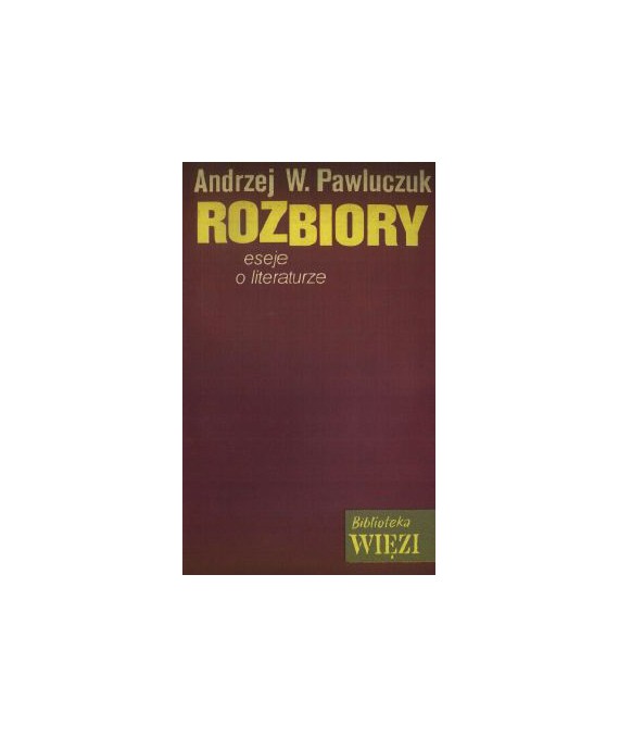 Rozbiory. Eseje o literaturze