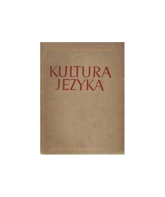 Kultura języka