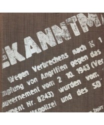 Hitlerowskie afisze śmierci
