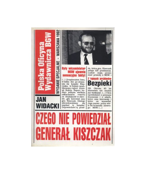 Czego nie powiedział generał Kiszczak
