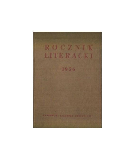 Rocznik literacki 1956