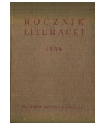Rocznik literacki 1956