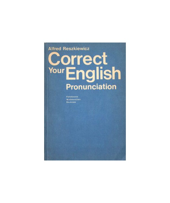 Correct your English Pronunciation