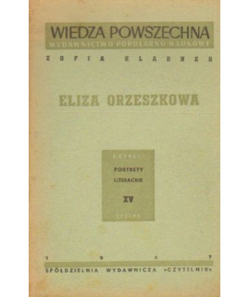 Eliza Orzeszkowa