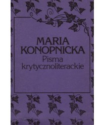 Pisma krytycznoliterackie. Pisma wybrane t. 4