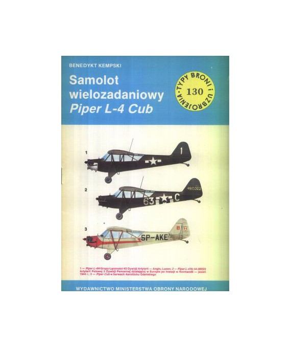 Samolot wielozadaniowy Piper L-4 Cub                                          -