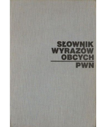 Słownik wyrazów obcych
