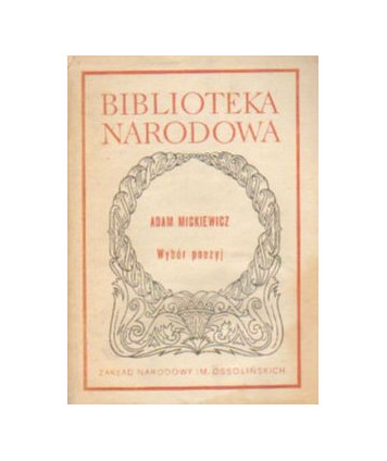 Wybór poezyj t. 1