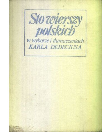 Sto wierszy polskich