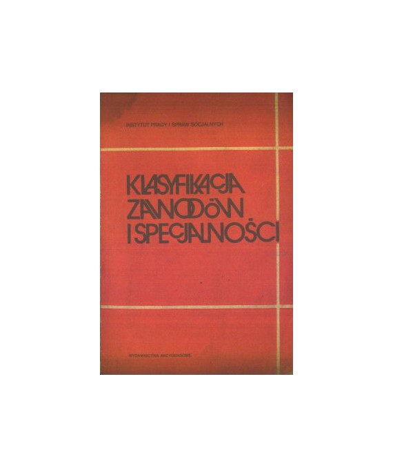 Klasyfikacja zawodów i specjalności