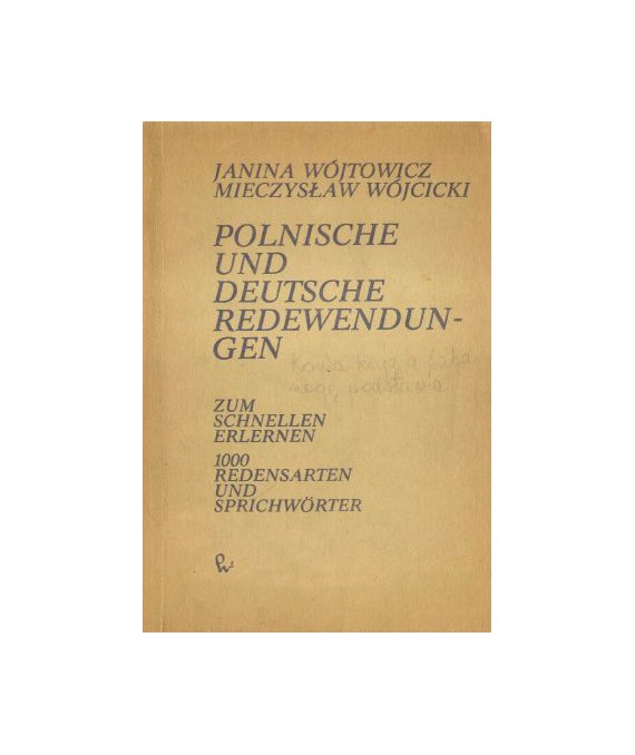 Polnische Und Deutsche Redewendungen