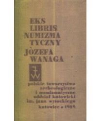Ekslibris numizmatyczny Józefa Wanaga