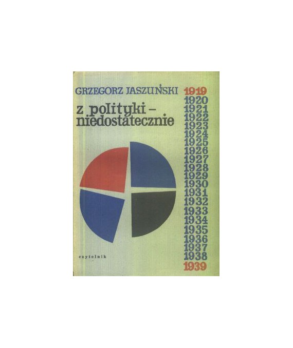 Z polityki - niedostatecznie, 1919-1939
