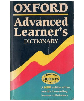 Oxford Advanced Learner’s Dictionary of Current English