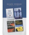Książki wybrane: Zamieć, Stanę się wiatrem, Niebo jest krwią, Plażowicz