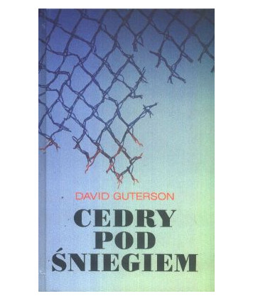 Cedry pod śniegiem
