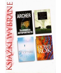 Książki wybrane: Tajemnica autoportretu, Od pierwszego wejrzenia, Słońce o północy, Dobry rok