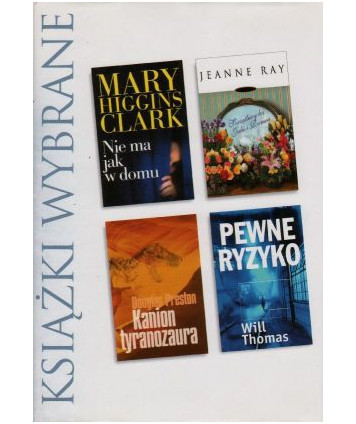 Książki wybrane: Nie ma jak w domu, Szczęśliwy los Julii i Romea, Kanion tyranozaura, Pewne ryzyko