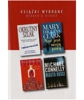 Książki wybrane: Noc jest moją porą, PS kocham cię, Miasto kości, Okrutny szlak