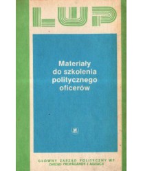 Materiały do szkolenia politycznego oficerów cz. 2