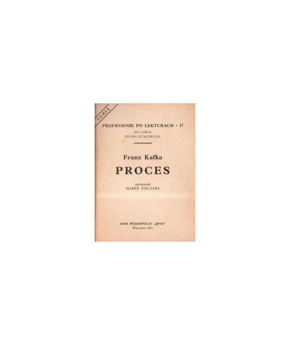 Franz Kafka “Proces“