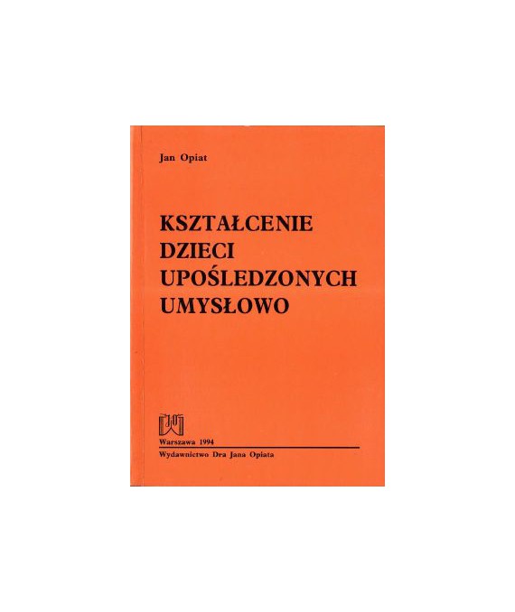 Kształcenie dzieci upośledzonych umysłowo