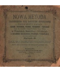 Nowa metoda nauczenia się łatwym pierwszych zasad języków: rosyjskiego, polskiego, francuzkiego i niemieckiego