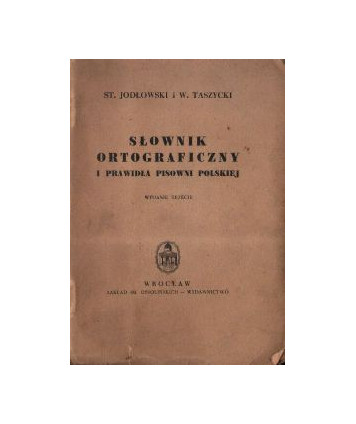 Słownik ortograficzny i prawidła pisowni polskiej