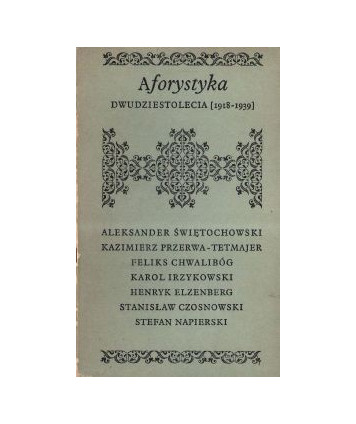 Aforystyka Dwudziestolecia (1918-1939)