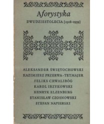 Aforystyka Dwudziestolecia (1918-1939)