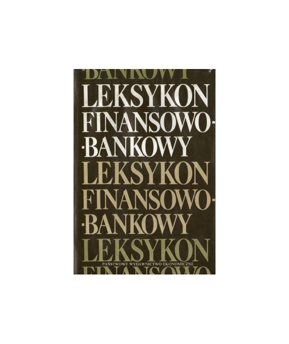 Leksykon finansowo-bankowy
