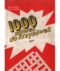 1000 słówek do krzyżówek. Sport